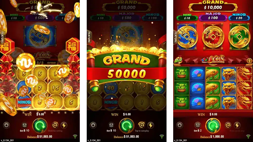 3 Coins Fairplayonline Bonus
